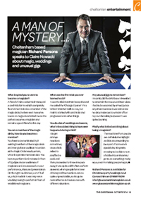 Cheltonian Magazine Interview October 2014