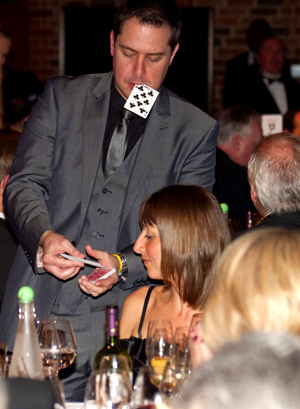 Hire a Cheltenham table magician